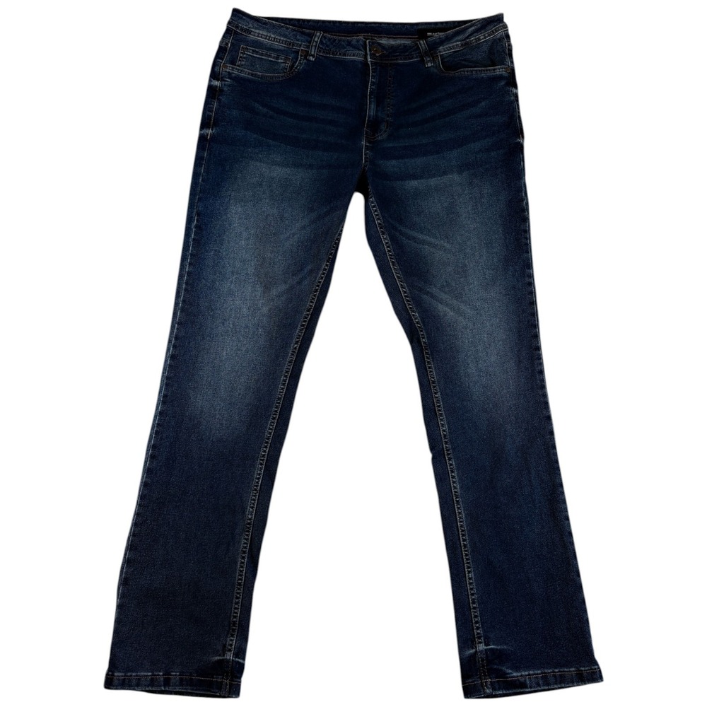 The Perfect Jean‎ NYC Slim Fit Jeans Mens 38x32 Blue Denim Cotton Straight Leg